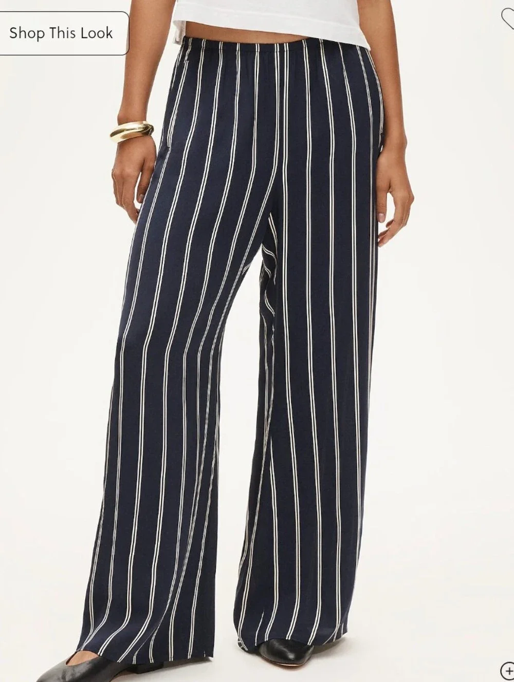 J Crew Petite Cosmo pant in stripe CP955 Size S NWT Navy White